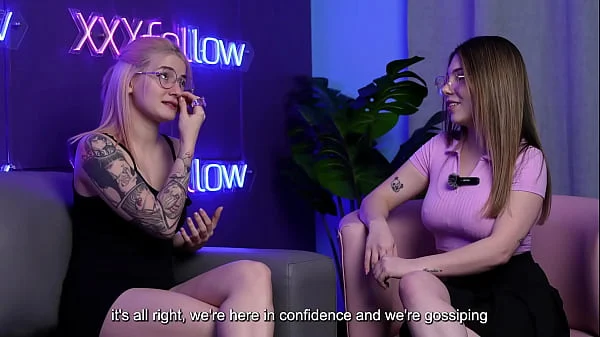 Emma Fiore & Dani Ortiz: Chupada Sucia y Mordida de Tetas en Vivo